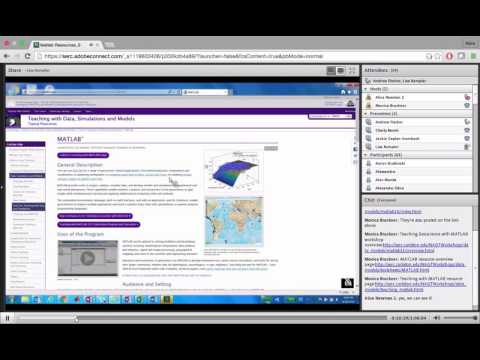 Developing Quantitative Skills Using Geoscience Data with MATLAB