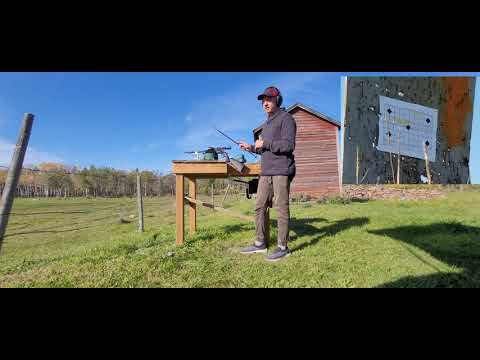 CVA wolf - muzzleloader (first range trip)