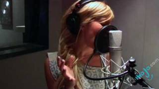 Ashley Tisdale - In the Studio part 1