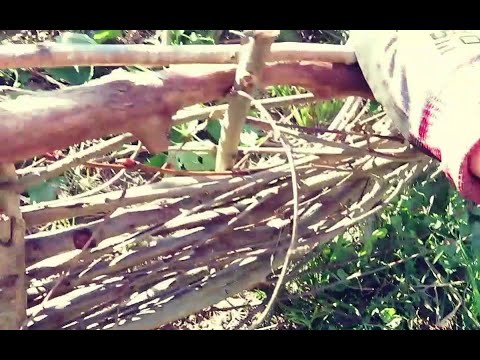 DIY - Staket av sly.