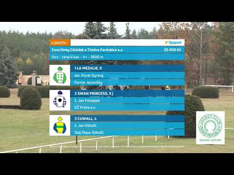 KO - 7.11.2021 - 4. dostih - Cena firmy Chládek a Tintěra Pardubice