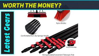 Solar Panel Cleaning Tool: Powerful Water-Powered Telescopic Brush!