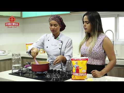 Sua receita com Coringa - Polenta com carne moída