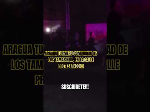 🚨 ¡ARAGUA SE REBELÓ! Los Tamarindos y El Mácaro en la calle: "¡Ya basta de oscuridad!"
