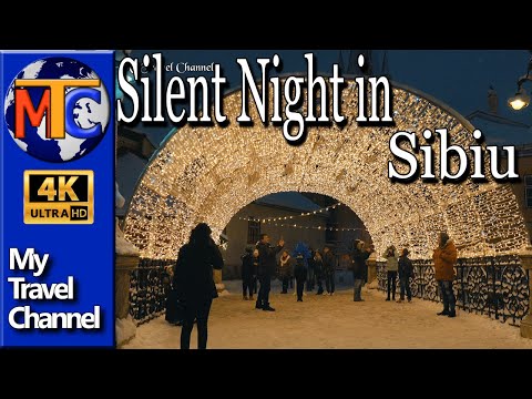 Stille Nacht in der Altstadt von Hermannstadt (Sibiu)
