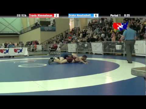 University Nat`ls FS  66 KG / 145.5 lbs: Travis Himmelman vs. Drake Houdashelt