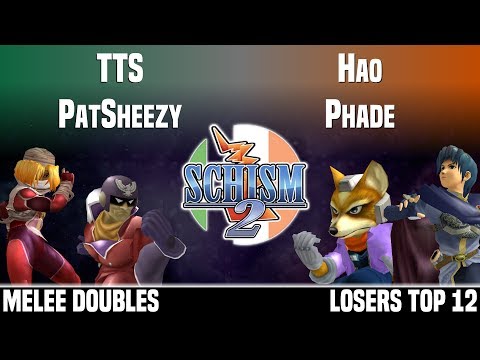 Schism 2 - TTS & OSU | PatSheezy vs Hao & Phade - MELEE DOUBLES - LOSERS TOP 12