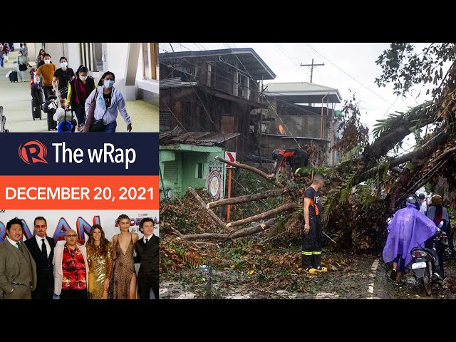 At least 375 dead from Typhoon Odette | Evening wRap