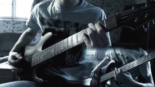 Down In Flames - Blue Stahli ( Guitar &amp; Bass Cover + SOLO ! )