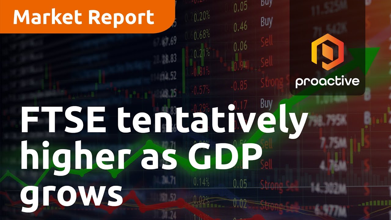 FTSE tentatively higher as GDP grows, Balfour Beatty soars on dividend hike - Market Report