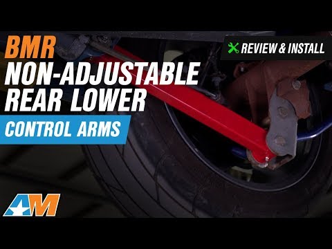 2005-2014 Mustang BMR Non-Adjustable Rear Lower Control Arms Review & Install