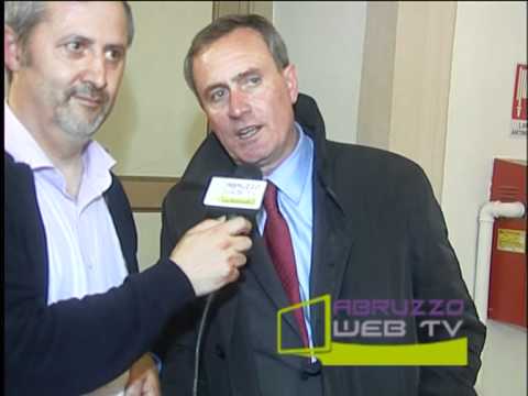 La prima intervista ufficiale del riconfermato sindasco Cicchitti 070512