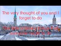 Pat Boone    The very thought of you  + lyrics