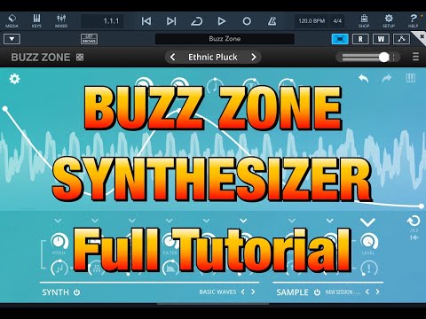 Buzz Zone Polyphonic Hybrid Synth - Combine Wavetables & Samples - Full Tutorial & Demo