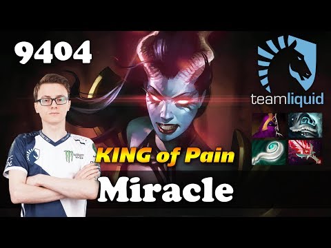 Miracle KING of Pain 27-0 | 9404 MMR Dota 2
