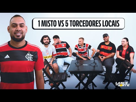 1 TORCEDOR MISTO VS 5 TORCEDORES LOCAIS #1