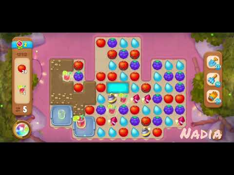 Gardenscapes Level 12112🥀. No Boosters used