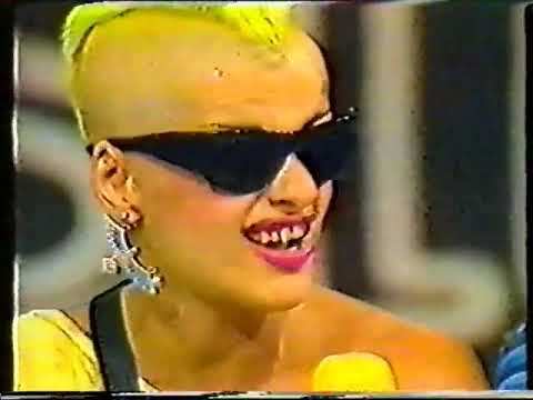 NINA HAGEN 1983 Interview "Tele Illustrierte" GERMAN TV #ninahagen