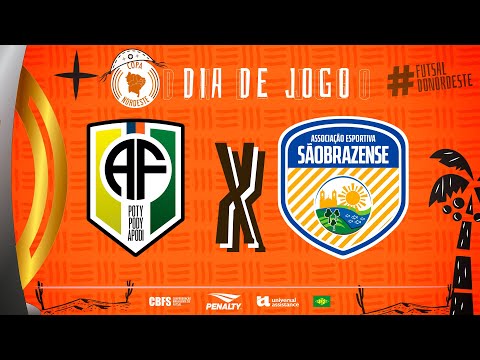 Copa Nordeste de Futsal | Apodi (RN) x Sãobrazense (AL) | 3ª Rodada | Ao vivo