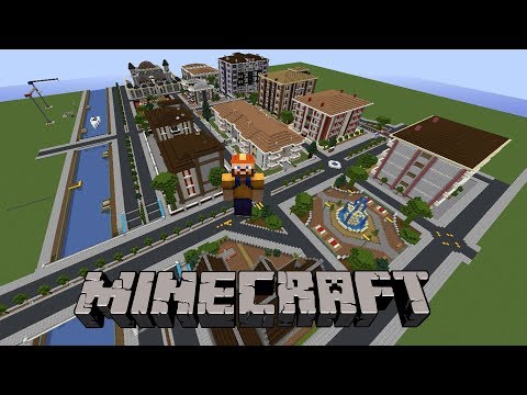 MINECRAFT MODERN ŞEHİR (Takipçi Haritası) !!!