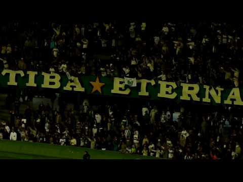Time agradece a torcida após o fim do jogo — Coritiba 3x1 Iraty — 08-Abr-2010