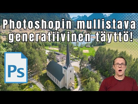 Photoshopin mullistava generatiivinen täyttö!