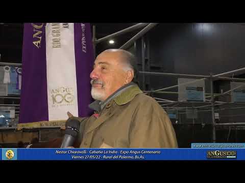 27-05-22 - Nestor Chiaravalli - Cabaña La India - Expo Angus Centenario-   Rural de Palermo, Bs.As.