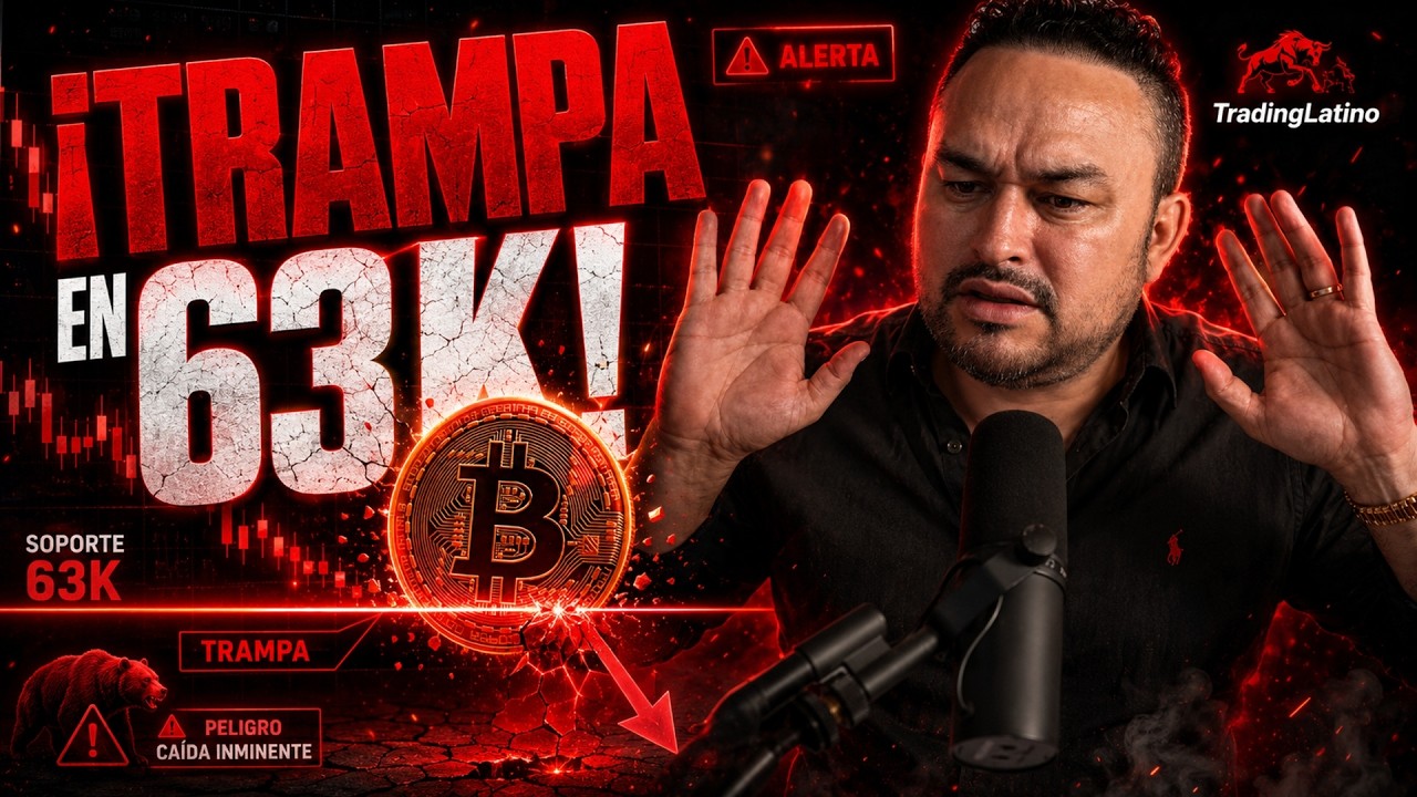 🚨 ¡CUIDADO! La trampa de Bitcoin en los $63,000