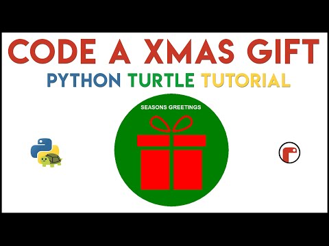 Python Turtle Code A Christmas Gift
