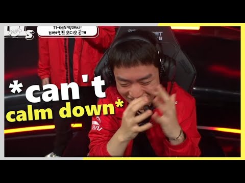 Keria dies Laughing about Teammates' Humor