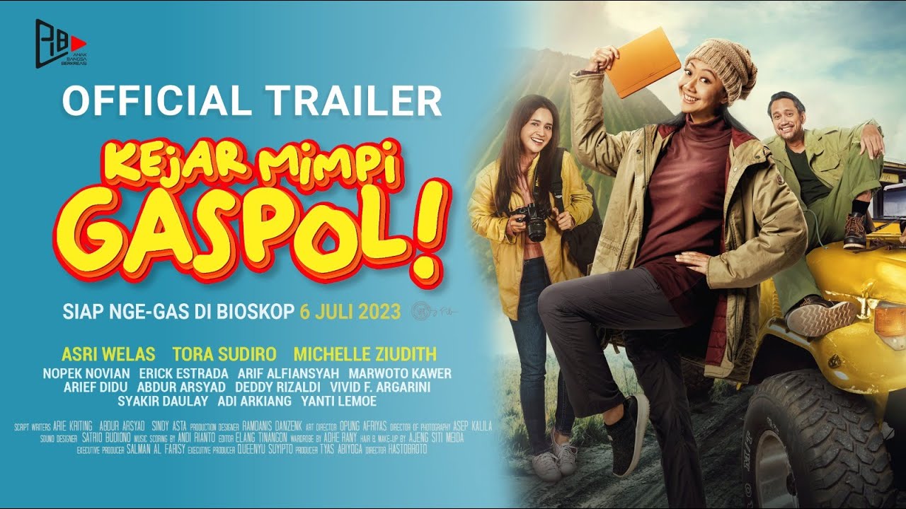 KEJAR MIMPI GASPOL - Official Trailer | Tayang Mulai 6 Juli 2023 di XXI!