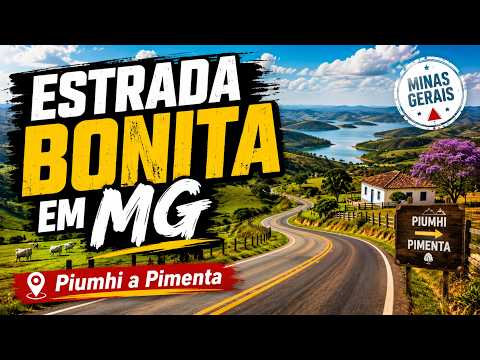 Uma das Rotas Mais Bonitas de Minas? Piumhi a Pimenta pelo Mar de Minas