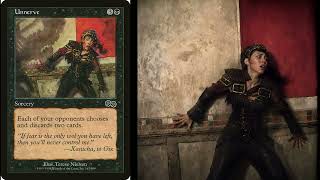 Magic the Gathering Cinematic The Urza's Saga black cards part 2 #USG #mtg #UrzasSaga