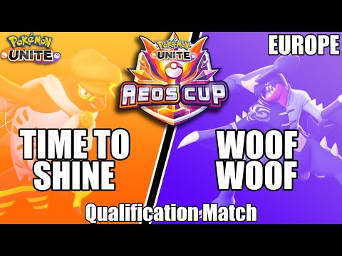 Time to Shine vs Woof Woof - PUCS EU Aeos Cup Qualification Match - Pokemon Unite Tournament