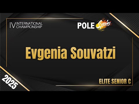 Evgenia Souvatzi - Elite Senior C - World Art POLE SPAIN 2025