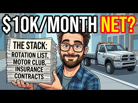 How a Tow Truck Business Makes $20K a Month (The Boring Way)