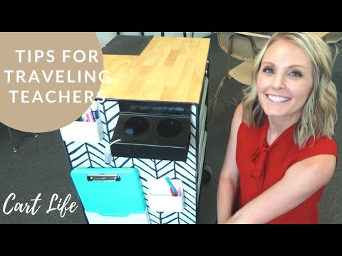 Tips for Teaching from a Cart | Floating Teachers and Traveling Teachers