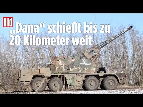 Panzer-Haubitze „Dana“: Die Uralt-Waffe der Ukrainer im Einsatz gegen Russland
