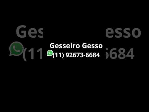 Gesseiro Forro de Gesso Liso Sancas Boiserie Alçapão Divisórias Drywall Vila Mariana SP