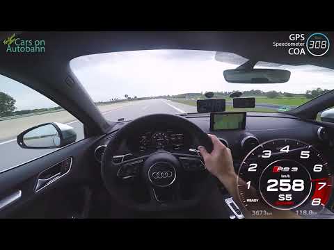 2018 Audi RS3 0 290 km:h