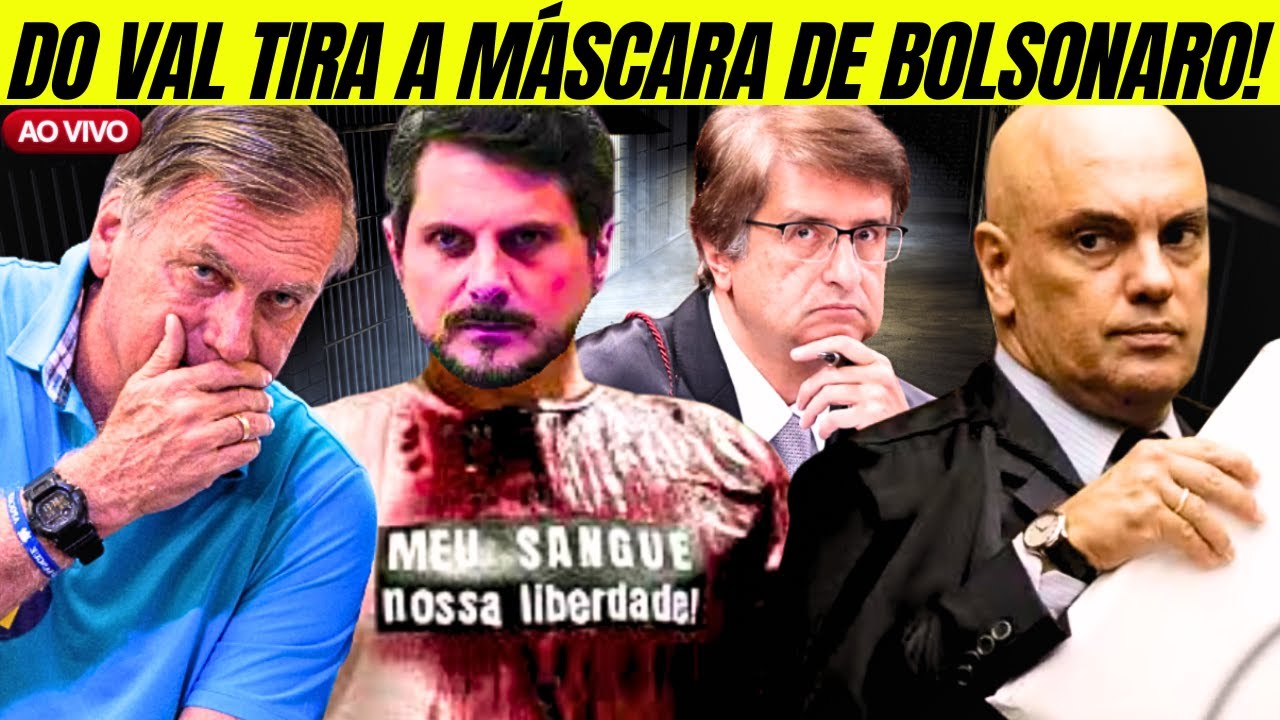 [AO VIVO] SENADOR MARCOS DO VAL TIRA A MÁSCARA DE BOLSONARO!