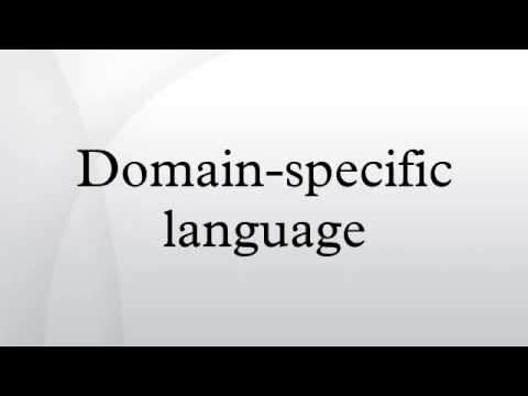 , title : 'Domain-specific language'