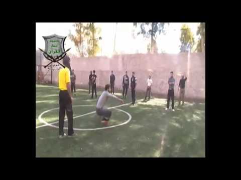 معسكر تدريبي لعناصر كتيبة أنصار القرآن في ريف دمشق