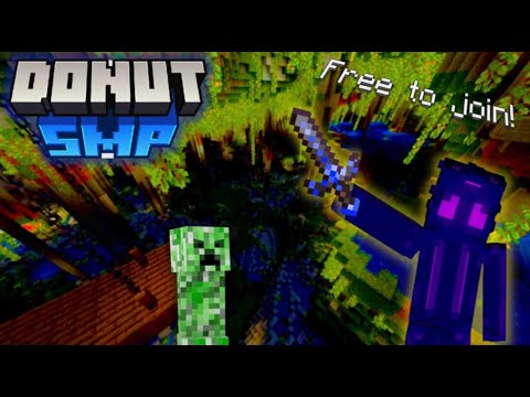 EPIC LIVE Minecraft on Donut SMP - Join 1500 Subs!