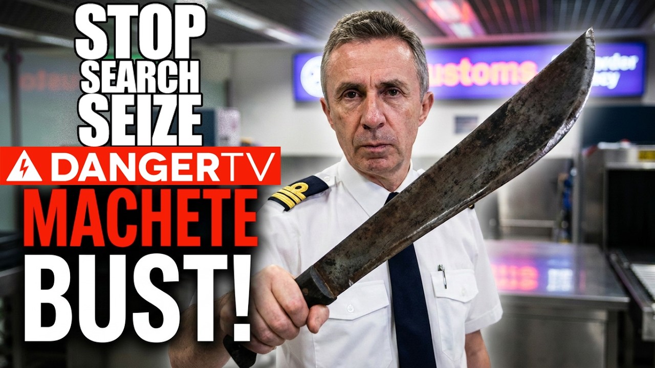 Airport Customs Busts: Machetes, Stun Guns & Secret Drugs | Stop Search Seize