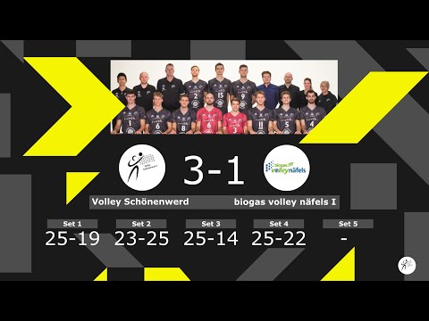 Volley Schönenwerd vs. biogas volley näfels I, Qualifikationsrunde 2019/20, NLA