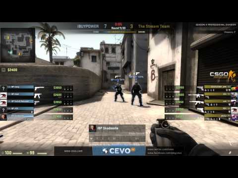 CEVO-Pro CS:GO Season 4: iBUYPOWER vs. The Stream Team - Week 6:1 on de_mirage