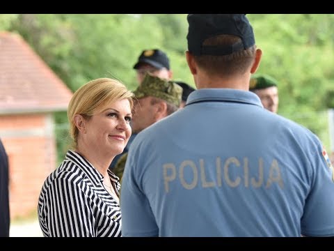 Predsjednica Republike u obilasku granice Republike Hrvatske, 4. srpnja 2019.