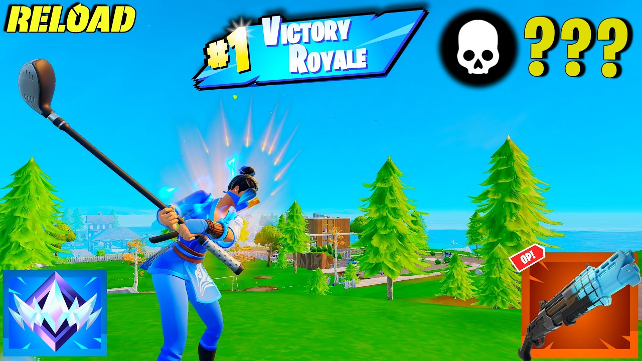 High Elimination UNREAL Ranked "Zero Build" Reload Gameplay | (Fortnite Chapter 7)