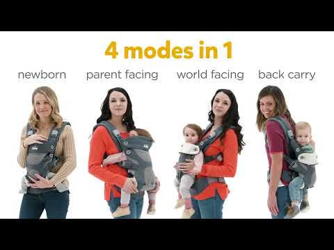 Joie Baby Carrier Savvy, Birth+ to 16 kg - Pepper